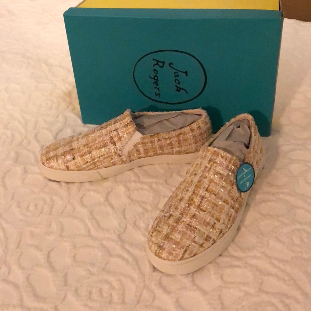 New Jack Rogers slide on sneakers. NWT